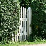 garden gate, holiday house, vacation