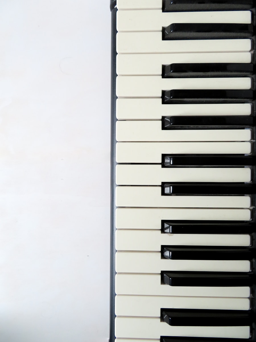 een piano